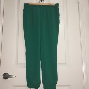 Banana Republic green joggers